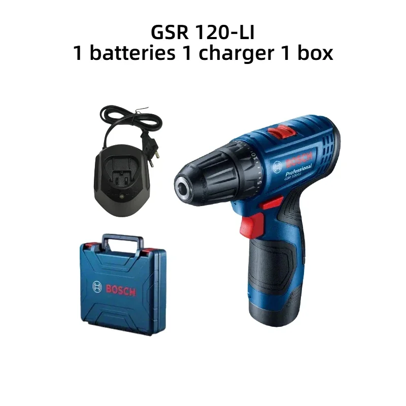 Power Tools Professional - Perceuse électrique Bosch GSR120-LI 12V, tournevis