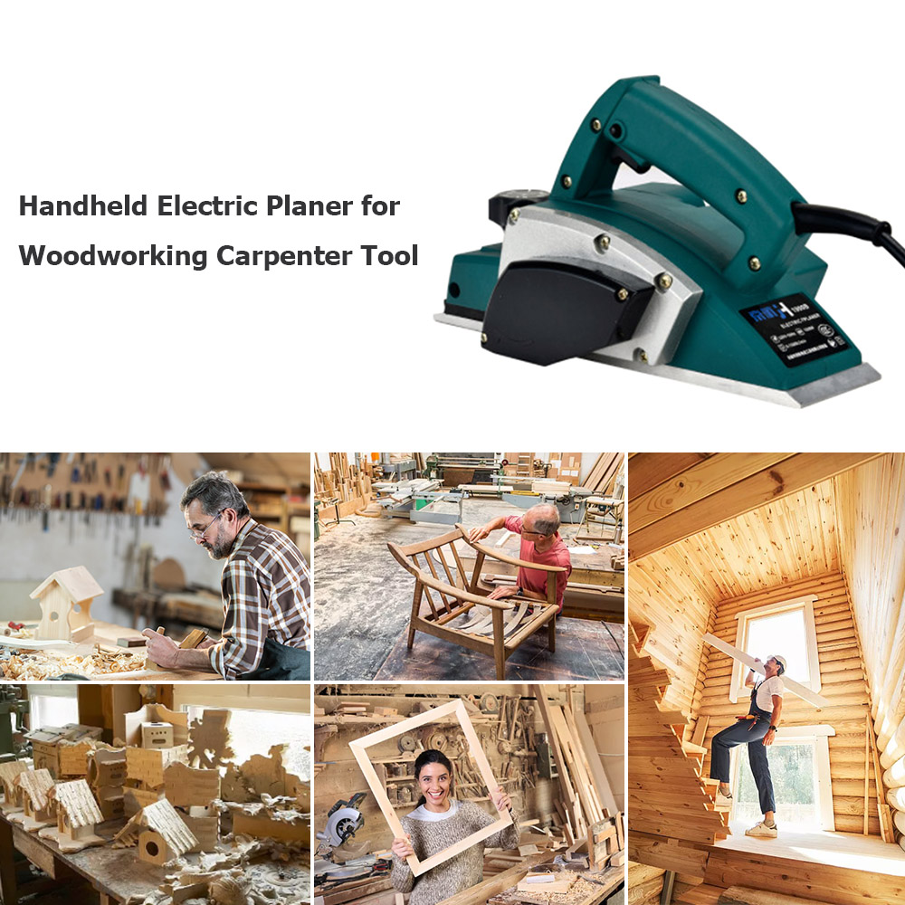 Planer Handheld Electric - Raboteuse électrique portative multifonction pour le
